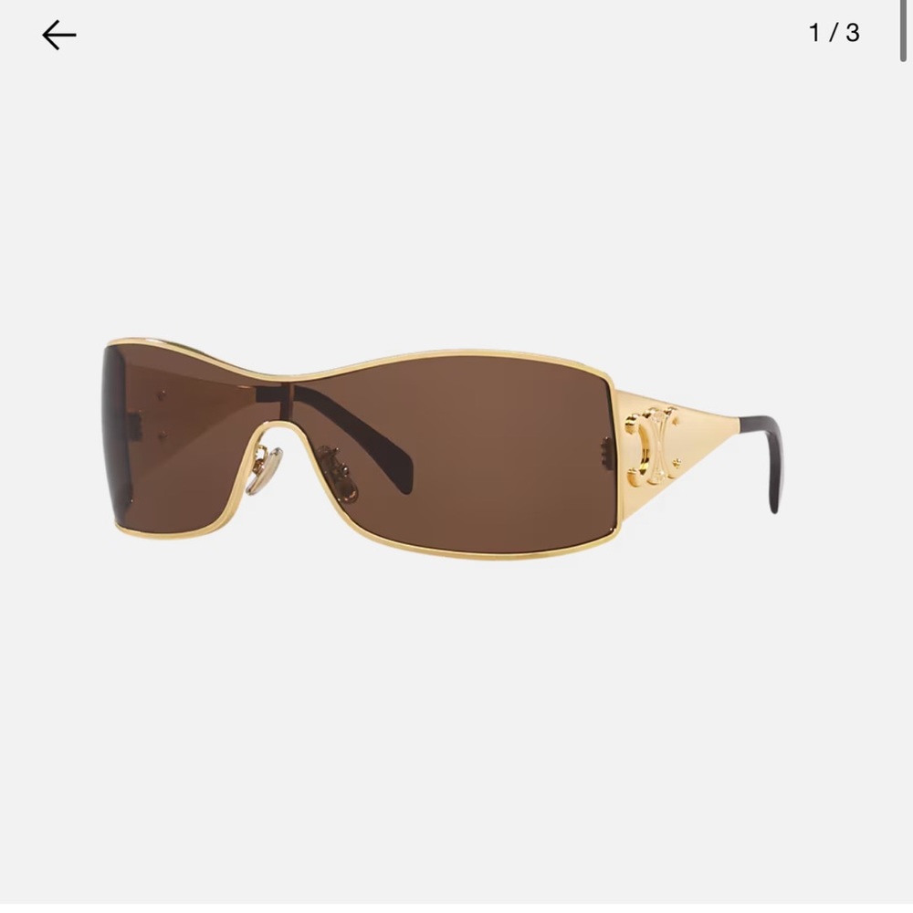 Celine Maxi Metal Triomphe Sunglasses